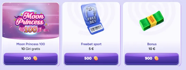 Bonus di benvenuto